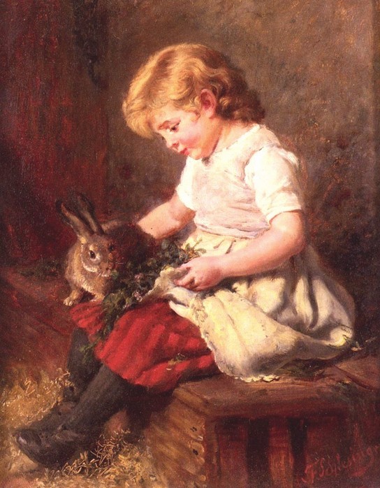 Felix  Schlesinger "The Pet Rabbit"