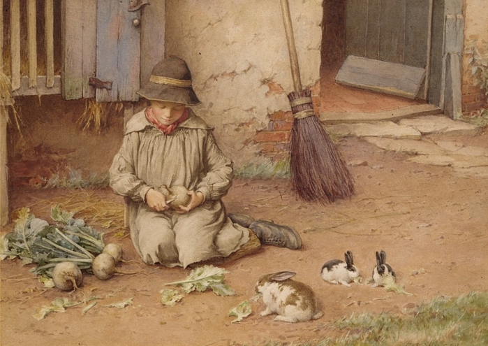 Charles Edward Wilson (1891– 1936) «Feeding the Pets»