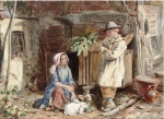James Hardy, Jun (1832-1889) «The rabbit hutch» 1863