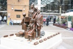 Лондон. На площади у Ливерпульского вокзала__ "Kindertransport"