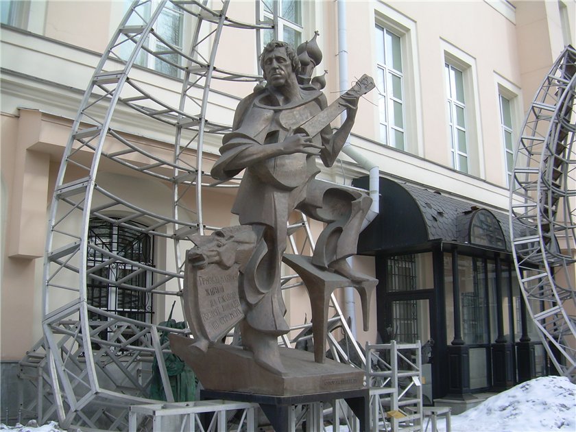 Памятник Высоцкому_ Москва, Красная Пресня