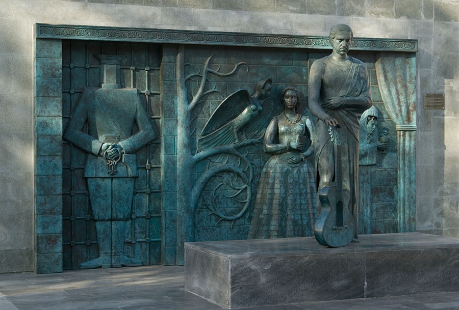 Памятник Высоцкому _ Самара