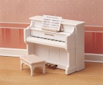 Белое пианино _ White Upright Piano