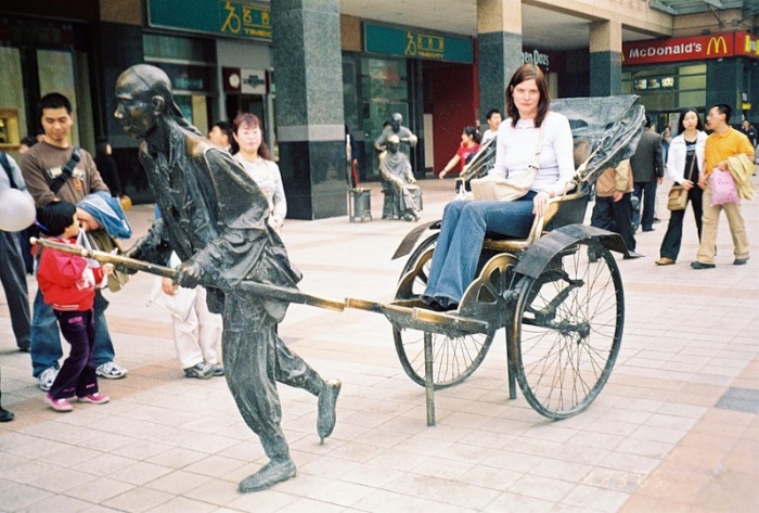 Пекин. Рикша