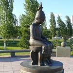 Астана, Казахстан. Скульптура на Аллее Сказок