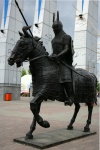 Астана _ Скульптуры в парке Арай