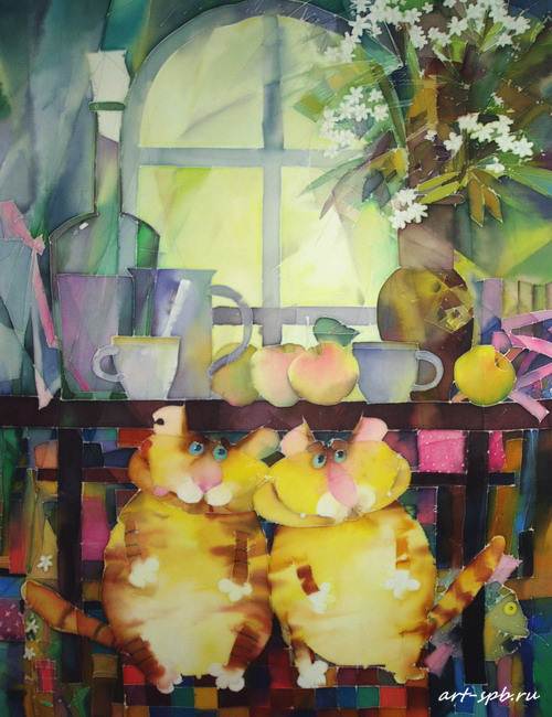 Александр Гладских _батик