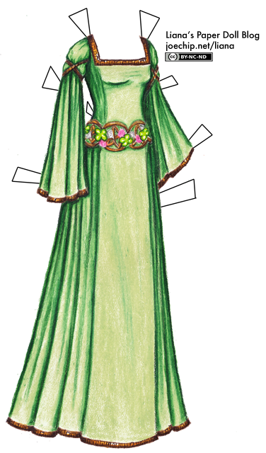 celtic-gown-in-green-and-gold-with-clovers-for-st-patricks-day-tabbed