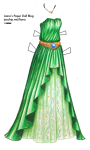 green-tutorial-dress-with-gold-jeweled-belt-and-fish-pattern-underskirt-tabbed