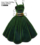 green-velvet-party-dress-with-gold-ribbons-tabbed