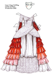halloween-masquerade-costume-series-six-white-lace-gown-with-red-ruffles-tabbed