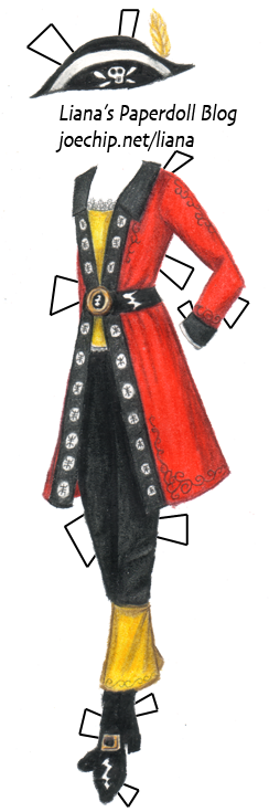 puzzle-pirates-black-gold-red-buccaneer-jacket-pirate-captain-tabbed