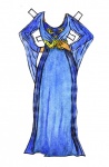 Morgana Paper Doll Blue Dress