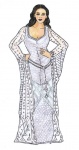 Morgana cover white dress
