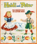 Heidi and Peter Paper Dolls (Saalfield)