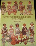 BETTY BONNET PAPER DOLLS BOOK_ 1982