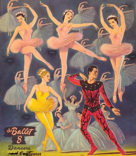 Ballet Dancers back cover