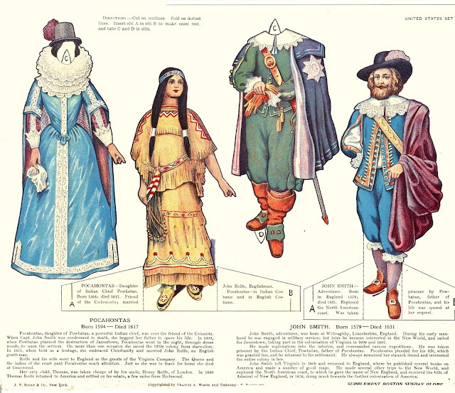 Boston Globe supplement Pocahontas