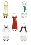 1810-1812 paper doll