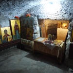 Часовня, высеченная в скале (катакомбы храма Агия Фанеромени)