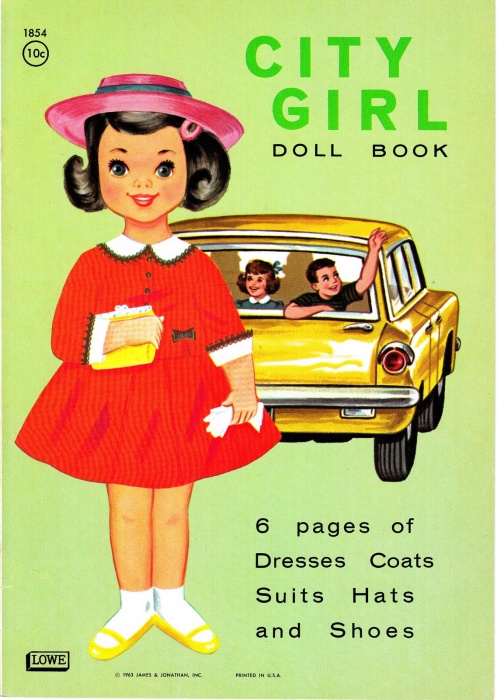 City Girl paperdoll