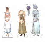 Victorian Bride and her Trousseau paper dolls (2)