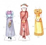 Victorian Bride and her Trousseau paper dolls (8)