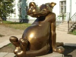 Ангарск _ Памятник волку из мультфильма "Жил-был пес"