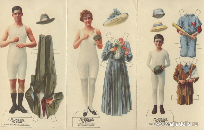 Белье--Munsingwear, c. 1920 
