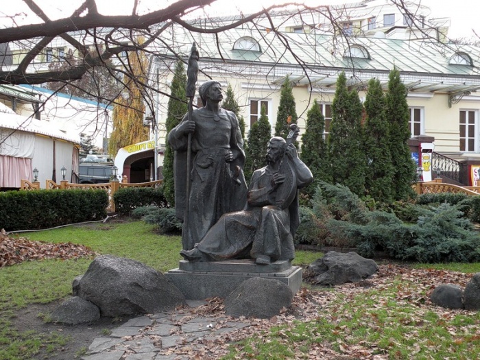 Киев _Памятник "Запорожским казакам"