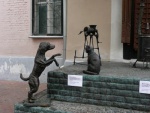 Было во дворе Московского музея современного искусства на Петровке