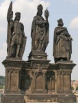 Скульптурная группа святых Норберта, Вацлава и Сигизмунда