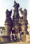 Скульптурная группа Мадонны со святыми Домиником и Фомой Аквинским
