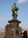 Скульптура святого Яна Непомуцкого