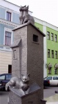 Памятник кошкам _ Брест