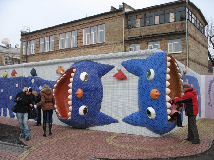 Киев. Пейзажная аллея.