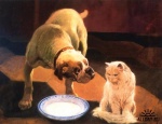 1264070592_arthur_heyer_-_bulldog_and_cat