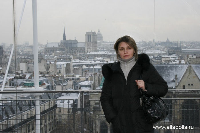 На "смотровых площадках" центра Помпиду