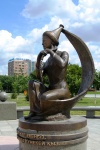 Астана, Казахстан. Скульптура на Аллее Сказок