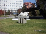 Новосибирск _ Скульптура около театра "Глобус"