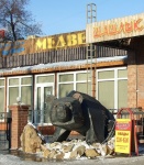 Новосибирск _ Скульптура "Медведь"