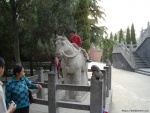 Лоян, Китай. Храм Белой Лошади