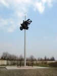 Киевская область, Украина _ Памятник погибшим байкерам
