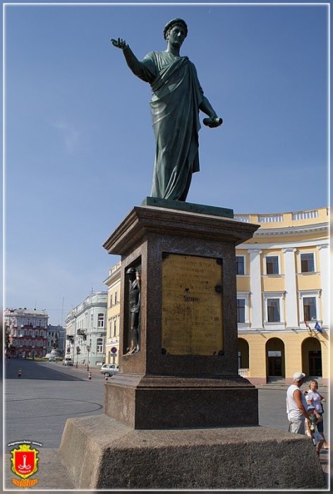 Одесса _ Памятник Дюку де Ришелье
