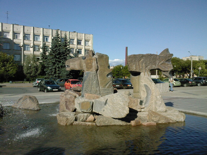 Санкт-Петербург_  Скульптурная композиция-фонтан