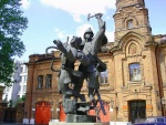 Санкт-Петербург, Большой проспект Васильевского острова _Памятник пожарным