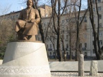 Москва, Чистопрудный бульвар _ памятник Абаю Кунанбаеву, казахскому поэту и мыслителю