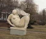 Москва _ скульптуры в парке скульптур "Музеон"