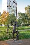Москва _Железные скульптуры сквера "Знаки зодиака"