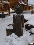 "Деревянная фигура" _Московская усадьба Деда Мороза в парке "Кузьминки"